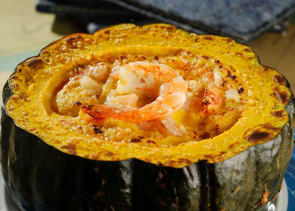 Camarao na Moranga. Esta é do Viana Restaurante 7223E03122012173333Fe2BB