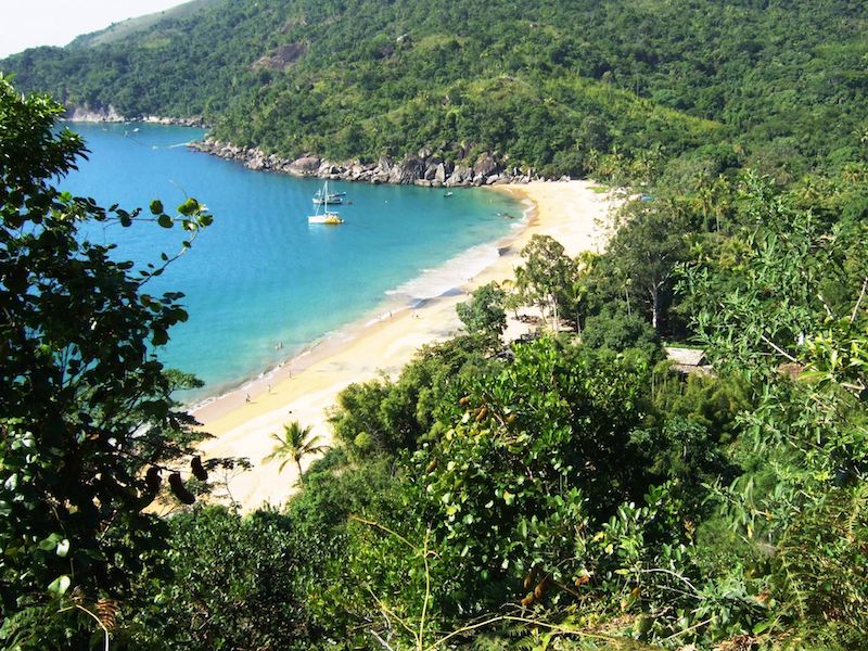 Praia do Jabaquara em Ilhabela (Imagem:Flickr/Pedro de Carvalho Ponchio)