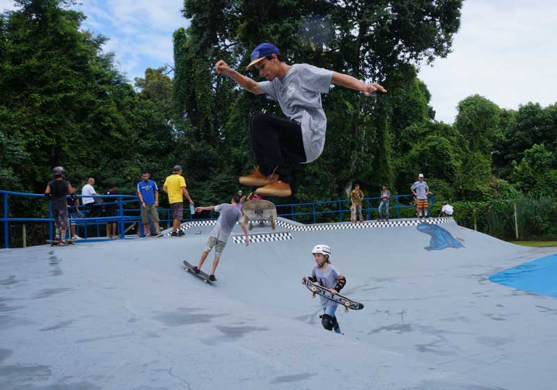 Skate em Ilhabela