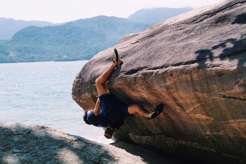 Leon - Atleta Escalada - Performance Ilhabela
