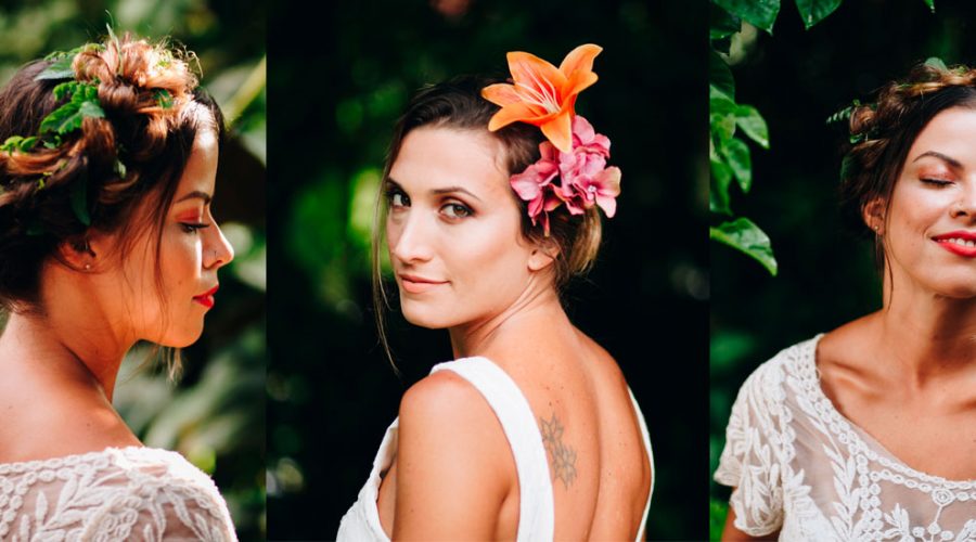 Editorial de Beleza: Flor de Mulher