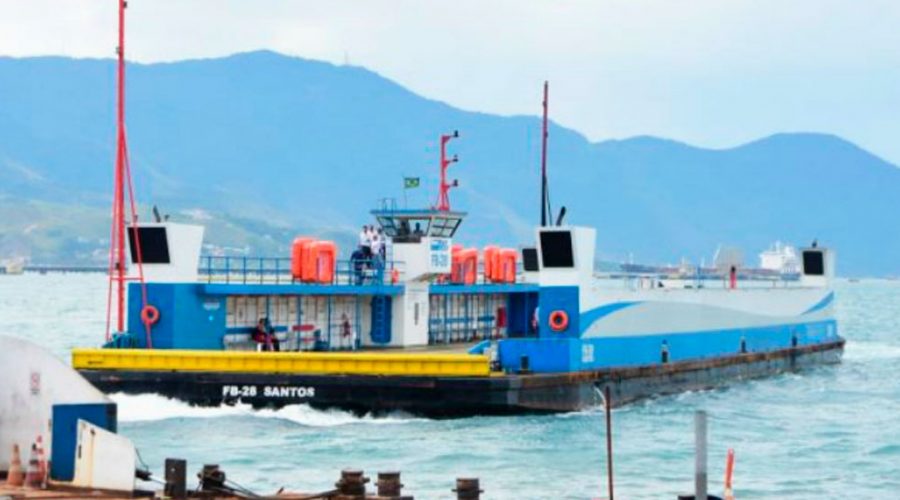 Balsa de Ilhabela fica restrita diante da pandemia do coronavírus