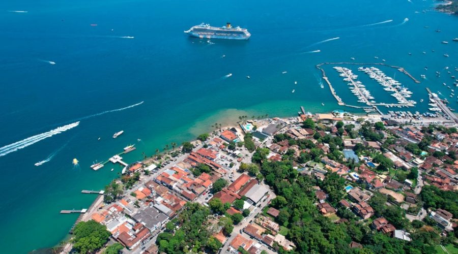 Ilhabela se prepara a temporada de navios de cruzeiro 2023/2024